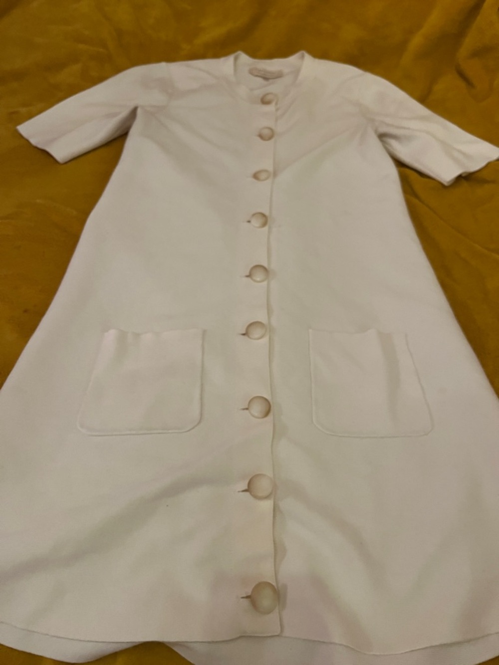 Sezane Ava Dress in Cream